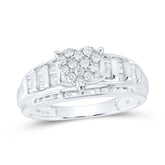 1/2CTW-DIA NK FASHION RING